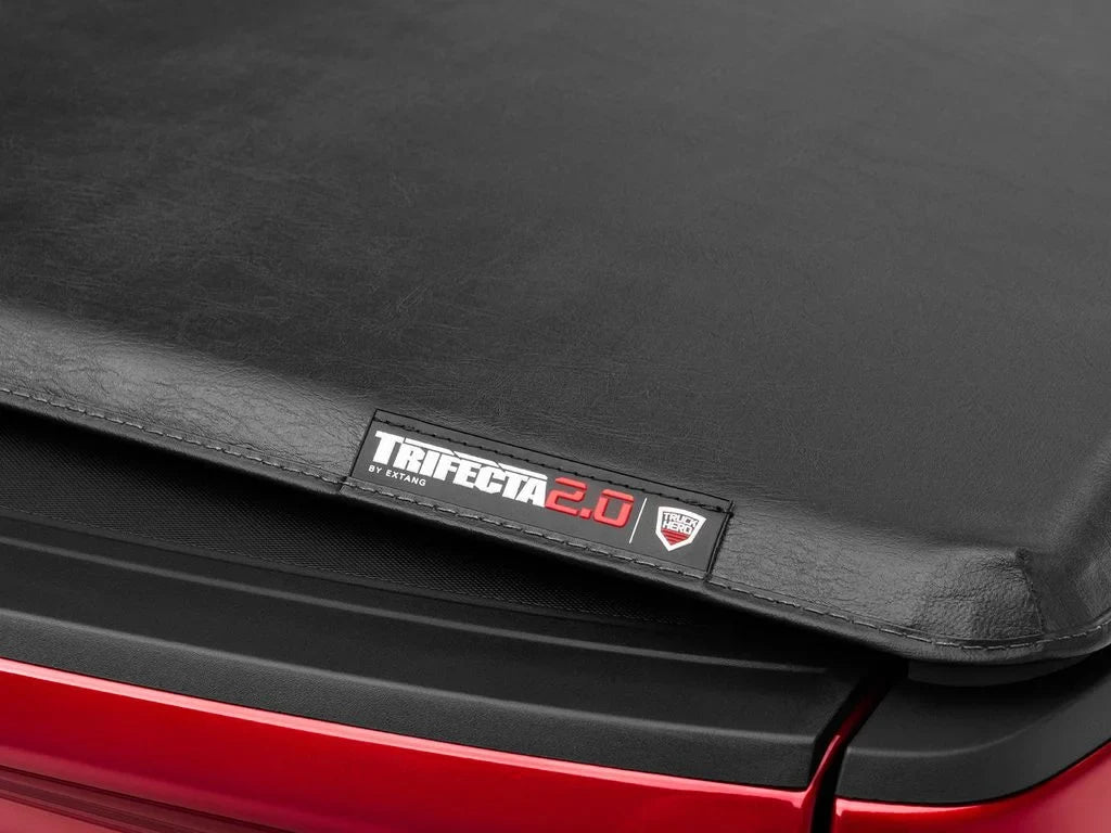 Bed Soft 2020 | Truck 7" Compatible | Bed Trifecta Tonneau (67.1") RealTruck 2.0 Cover with Folding by Extang - 2015 92475 F-150 5'