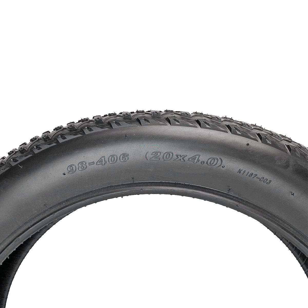 Clincher Tires (98-406) 20x4 20x4.0 Bicycle Two Kenda Fat Tire Bike K1167