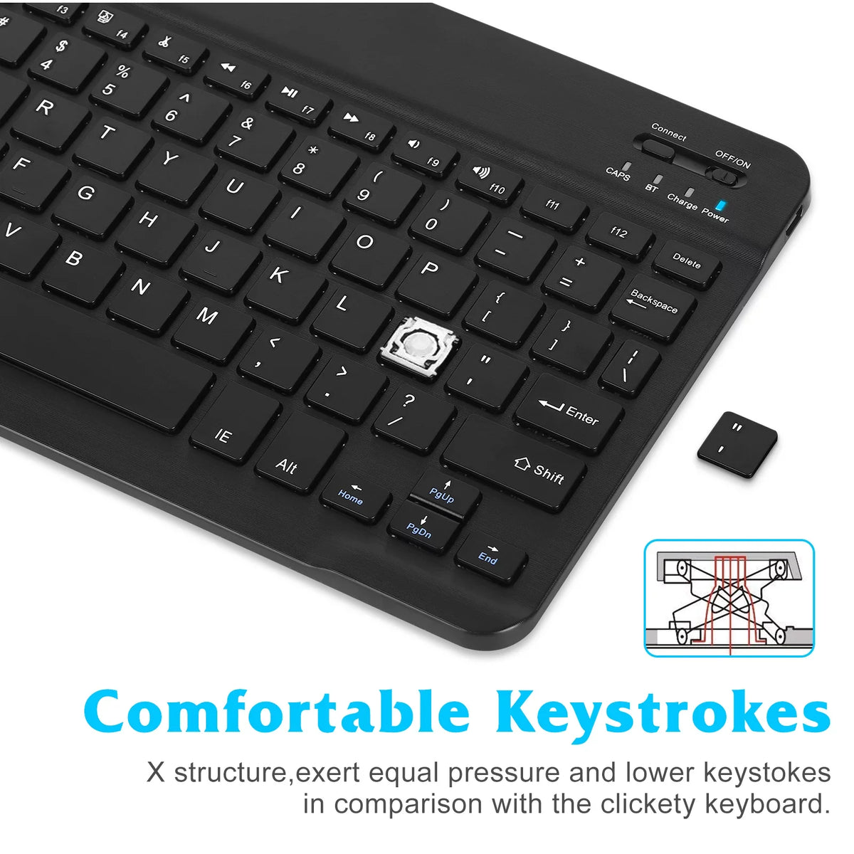 Bluetooth Mouse Slim and Mac/Tablet/iPad/PC/Laptop Mouse Black Pro Combo 5G - and Rechargeable Axon Keyboard Ergonomic Onyx ZTE Ultra Full-Size Keyboard Bluetooth and Enabled All 30 for
