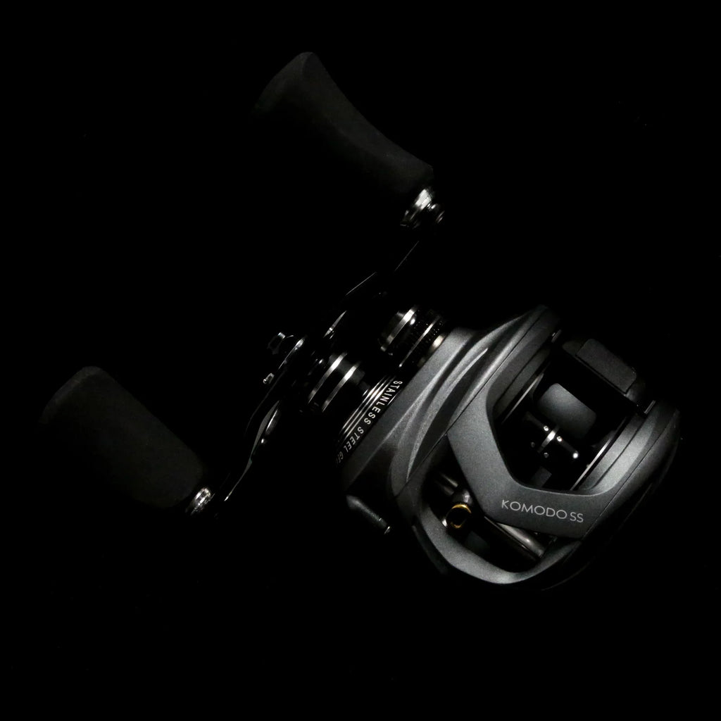 Lowprofile Komodo Okuma Fishing Left Ratio 7.3:1 Handed SS 200-Size Baitcast Reel