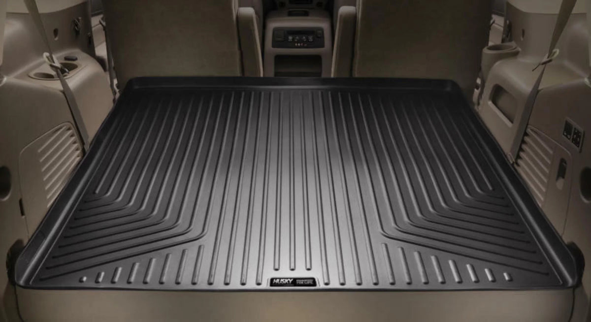 Behind with Compatible 21 2021-2023 Weatherbeater select: Compatible with Seat RealTruck Cargo Chevrolet Tahoe/GMC Series by Cadillac Liner Husky Black Escalade 2nd Yukon