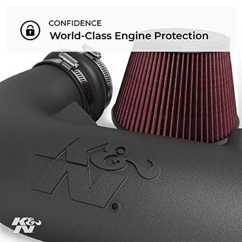 K2500, C1500, Kit: Tahoe, to Air C35, Performance, Yukon, Suburban, K1500) K3500, Guaranteed C3500, Intake Cold High Legal: Increase Horsepower: V8,57-3013-2 K&N Chevy/GMC 1996-2000 (C2500, 50-State