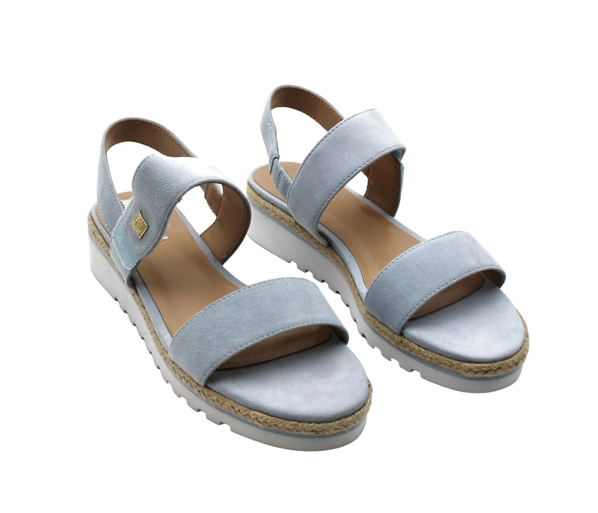 (Size Ralph 8.5 Lauren US) Jewelle Lauren Wedge Sandals