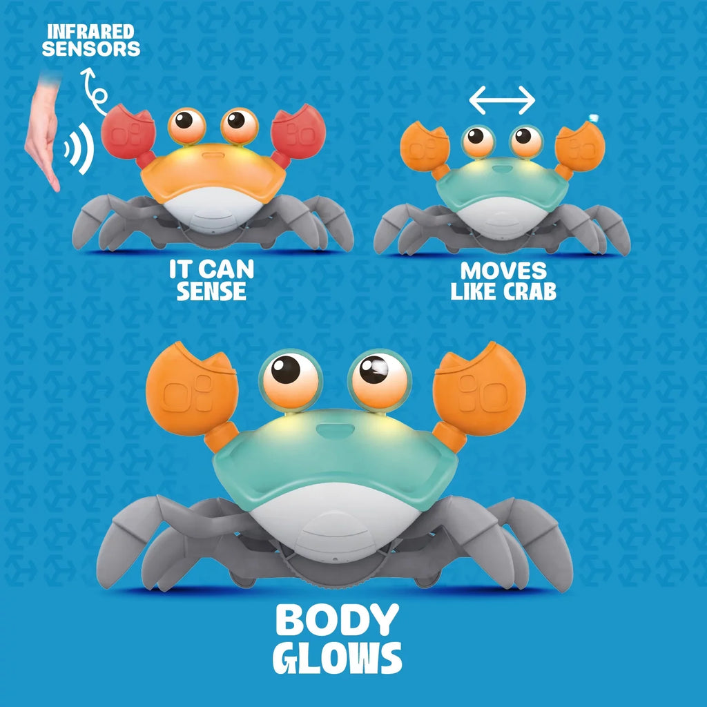 Kids Emily And Months Tummy Learning Crawling 6-12 Birthday, Gift Years Little For And 0-6 Crawl Encourage Toddlers Crab - Entertaining Holiday and Christmas Time