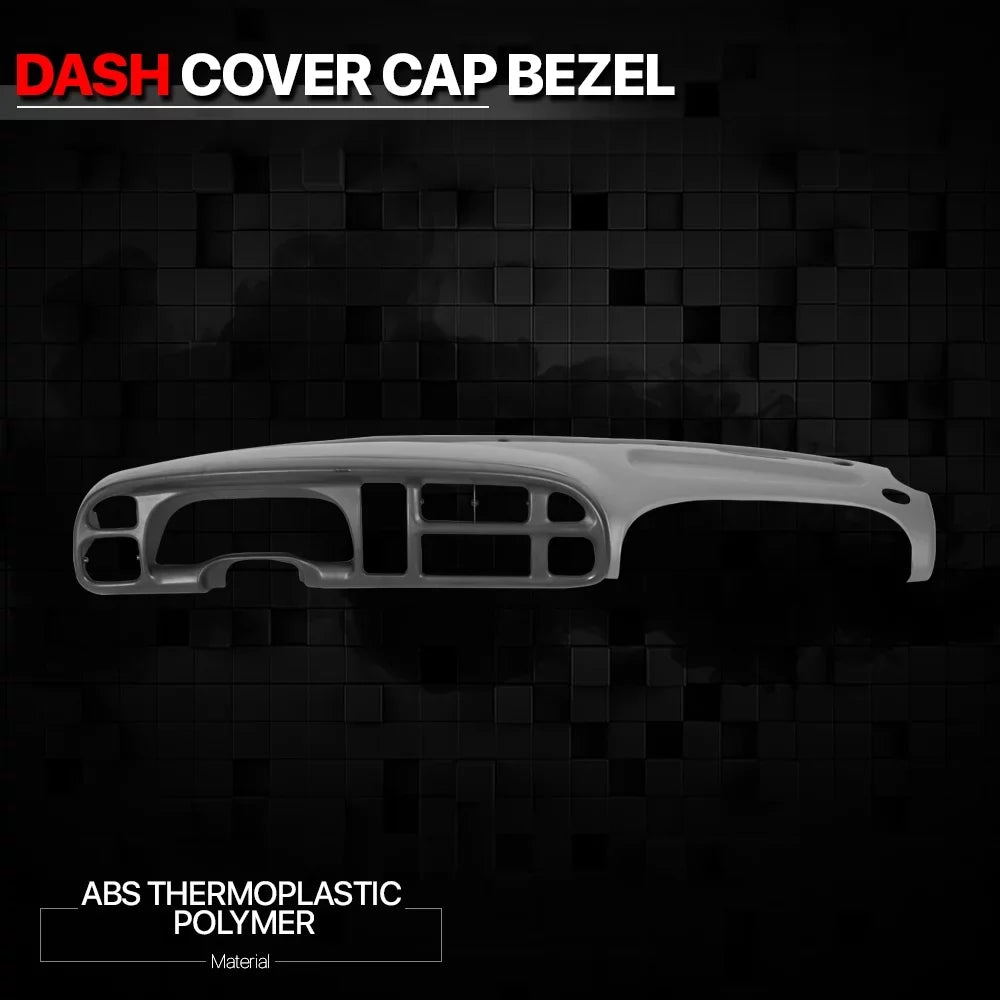 Fits for Cover Grey Bezel Overlay+Instrument DODGE 1500, 98-02 Bezel RAM Dash select: RAM Dodge Kit DODGE 1998-2001 Cap Board Ram 1998-2002 2500