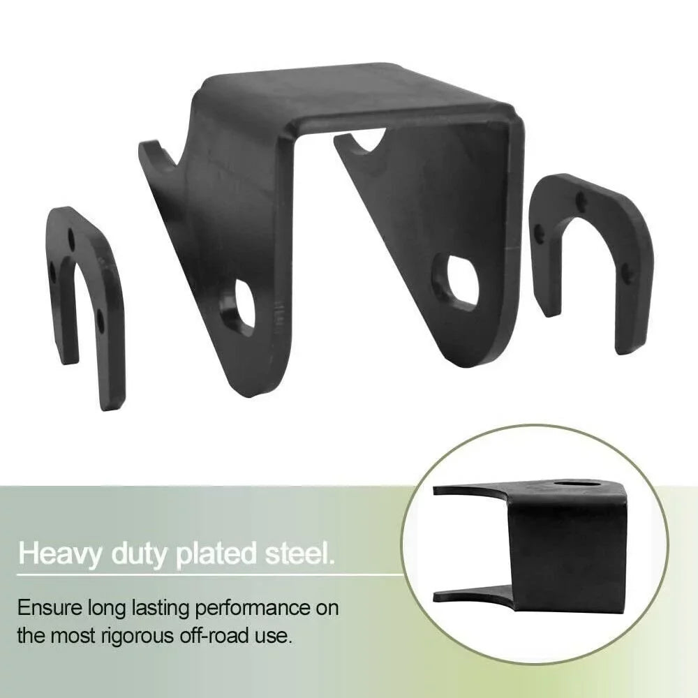 For Lower Bracket Arm MJ Side Front Control Mount ELITEWILL Jeep TJ Brackets 2x XJ Axle ZJ