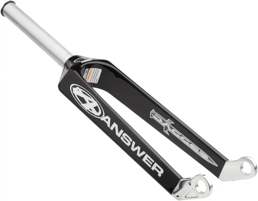 BMX Dagger Matte 24" Answer Fork Pro Legs Forged 20mm Black Dropout Carbon