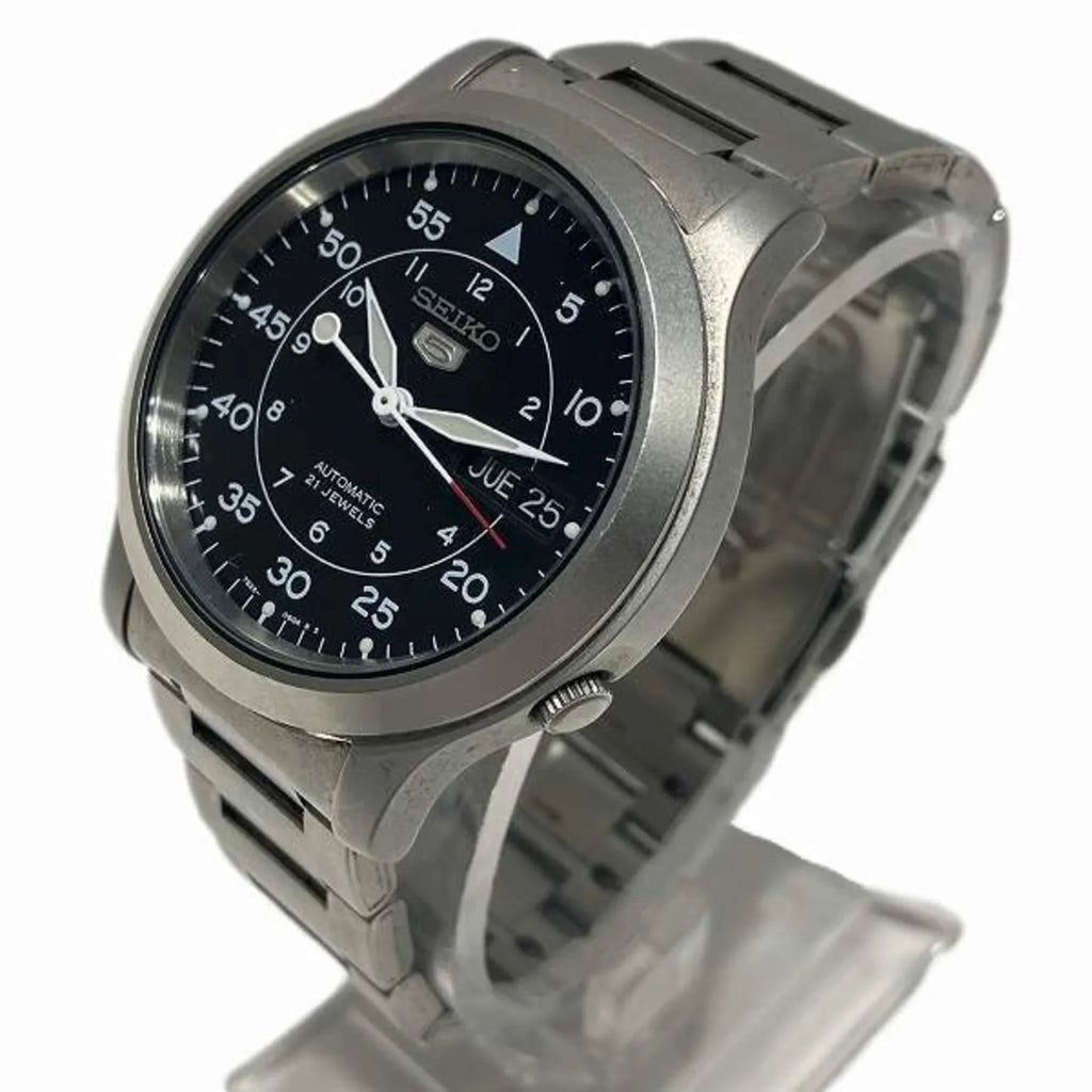 Men's JEWELS 7S26-02J0 Seiko5 Seiko (Good) 21 Automatic Pre-Owned Watch