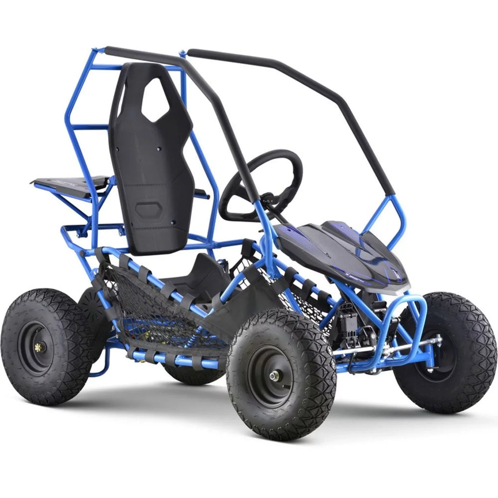 Go 1000w Kart Electric MotoTec Maverick Blue 36v