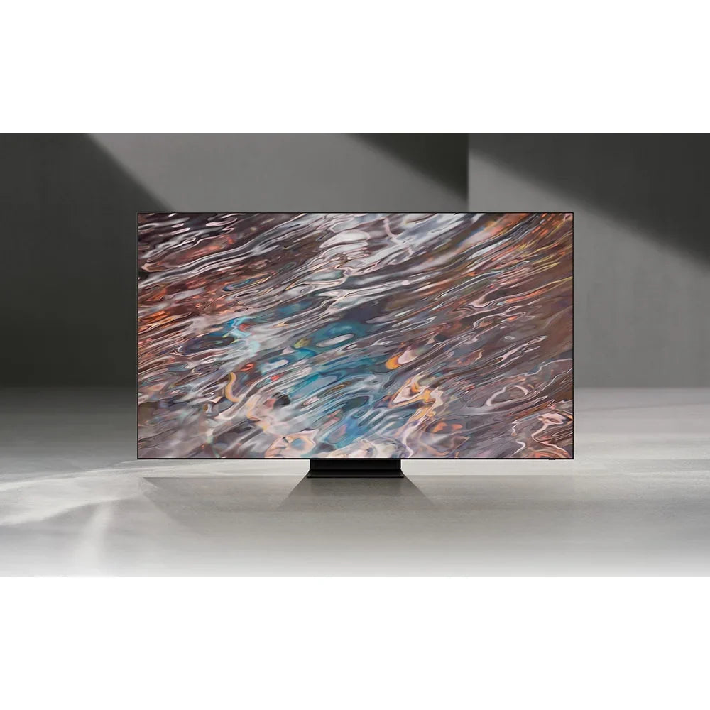 85 Inch Plan QLED QN85QN800A Smart 2 8K Bundle (2021) Premium Restored Neo TV Protection (Refurbished) with Year Extended