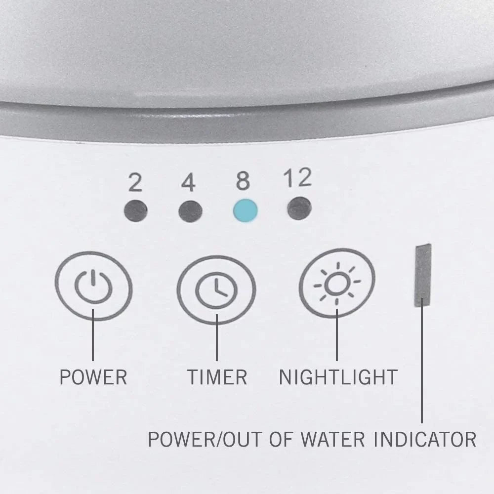 TotalComfort Humidifier HoMedics Cool 360 White Ultrasonic Mist UHE-CM18,