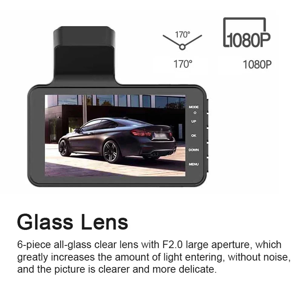 Loop Motion Wide Camera-BUZHI 170° LAOSHE Car DVR Inch Car Inch 4 Shinysix Dashcam Support dsfen Loop Support Picture Dash Dash 1080P Dash QISUO Camera,Dashcam Wide Camera 170° Wide