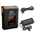 HDW-790 1-Pack Compatible HDW-800 Battery with HDW-790WSP HDW-750P HDW-F900 HDW-730S HDW-800P BP-Z75W HDW-750 HDW-F900R HDW-730 D-Tap Charger HDW-S280 Kastar HDW-F900H Camera and HDW-750CE