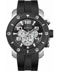 Silicone Black Men's Pro Strap Quartz Diver 45739 Watch Dial Invicta 100M Chronograph