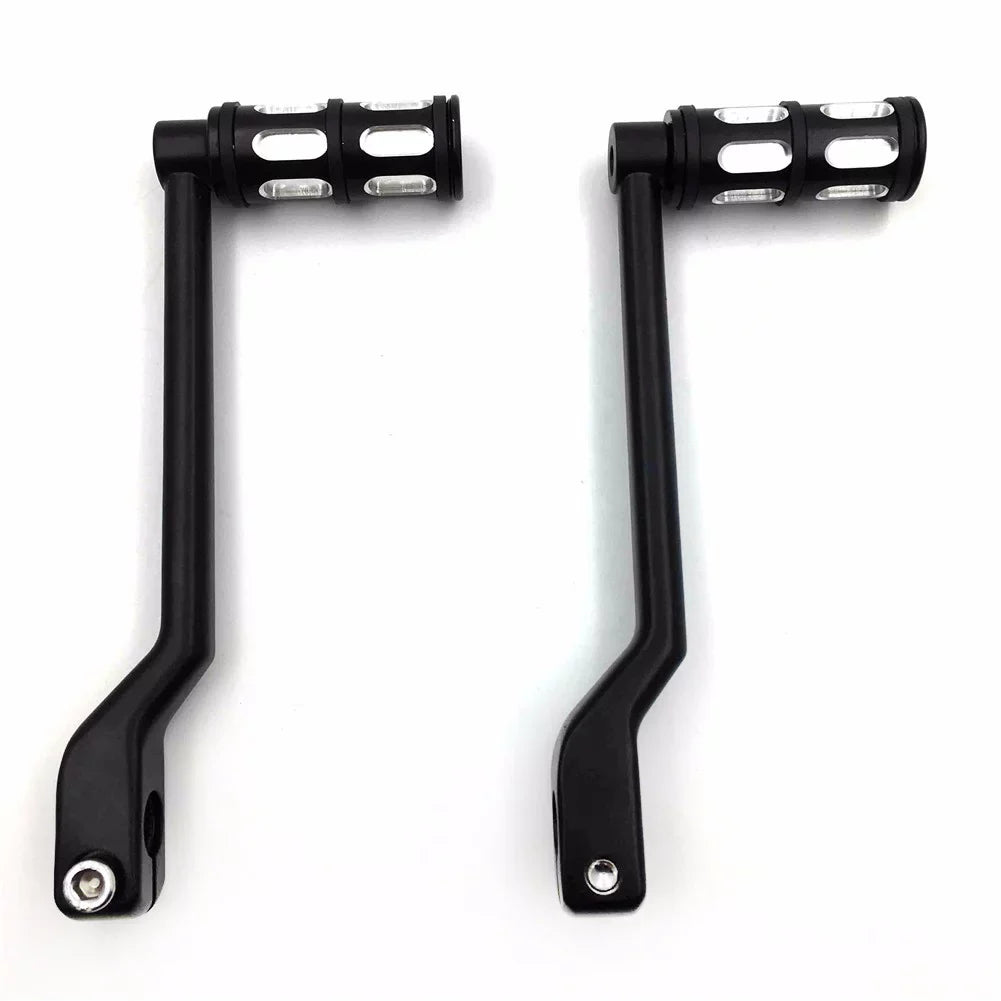 Black Shift Davidson Style 2008 Toe 011- Aluminum Pedal Motorcycle HTT- Heel and later Pegs Levers/Gear Shift Levers Trike Shifter For Harley w/