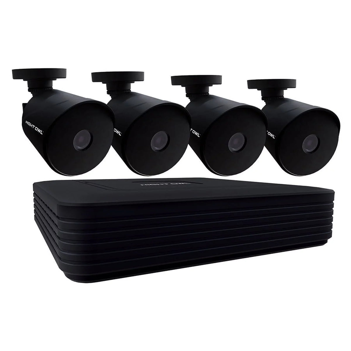 Security 4 Wired Surveillance Indoor with Night Cameras Cameras, Bullet Owl HD Outdoor with 1080p DVR 8 CCTV, Drive, 1TB Vision Camera System Night Channel Hard