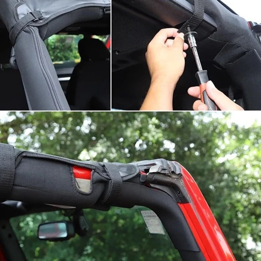 Ultimate JKU Jeep - JK Wrangler Protector NEW Sun for Sunshade Premium Leather 07-18 Protection