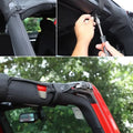 Ultimate JKU Jeep - JK Wrangler Protector NEW Sun for Sunshade Premium Leather 07-18 Protection