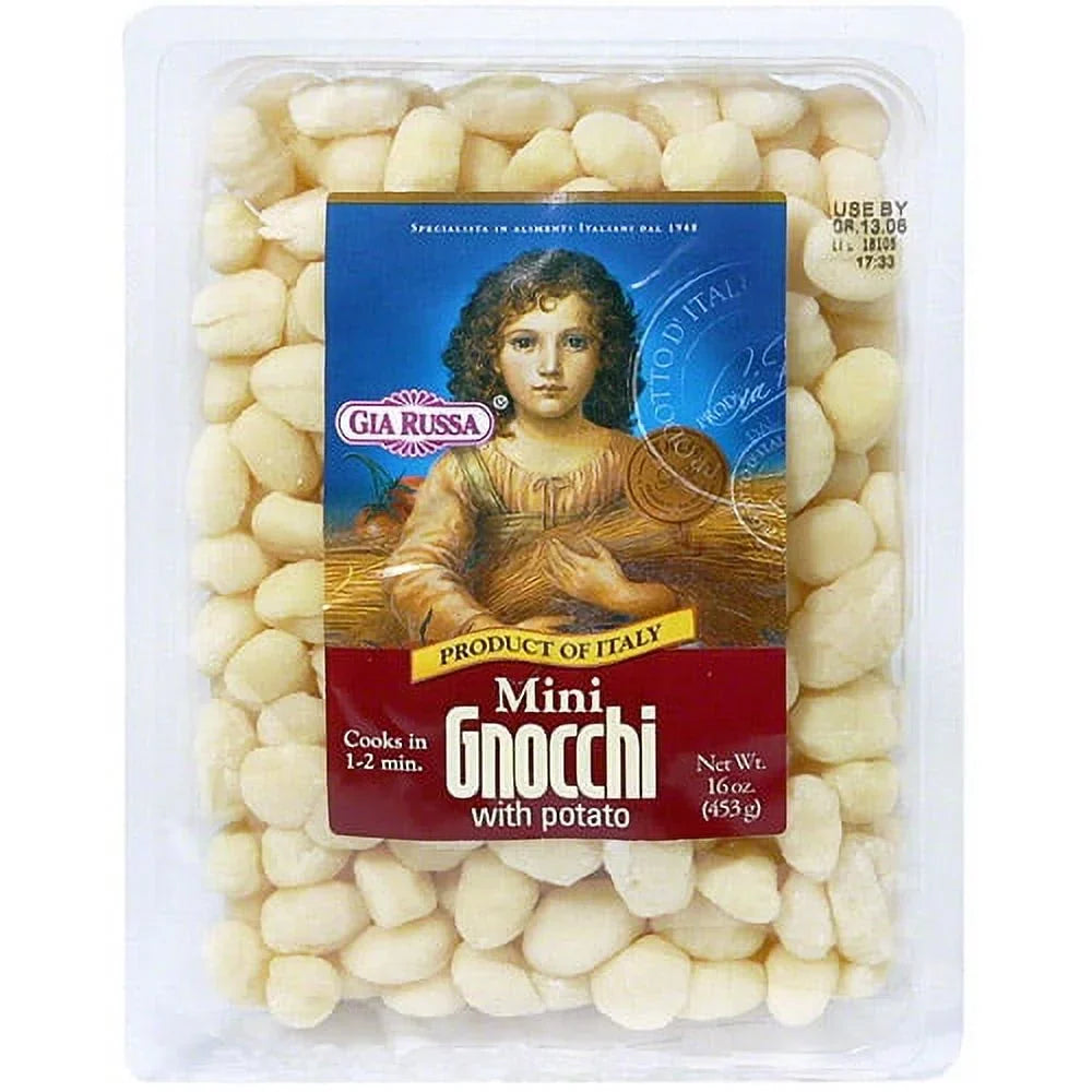 16 oz With 12) of Potato, Gia Mini Russa Gnocchi (Pack