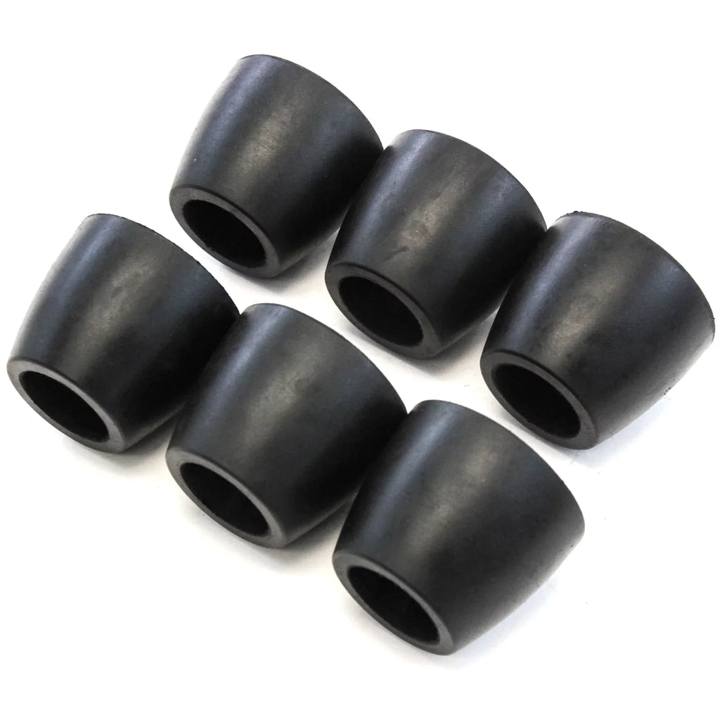 Bumper Stop with Door Hound Cone Inches Cargo Red Ramp Rubber 2 Truck Auto 6 Thick Compatible for Replacement Trailer