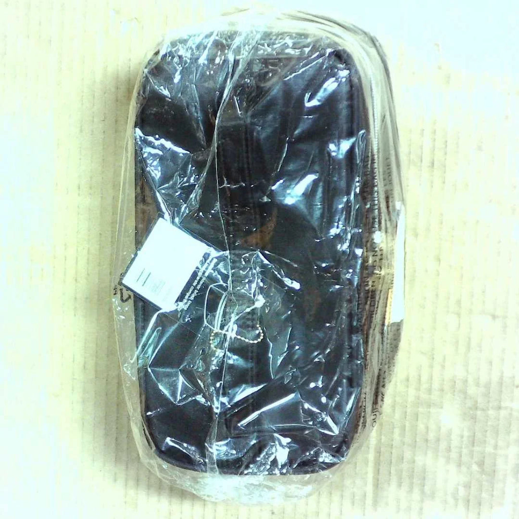 Train - Black Double Sonia Zip Makeup Bag Black Case Kashuk