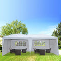 with tent! - - x and - enjoy Tent Stay White 10 Waterproof with x W (600 our x event durable 49.83 - x H) x (L 8.5)ft / any 250)cm x (20 Windows Folding dry 300