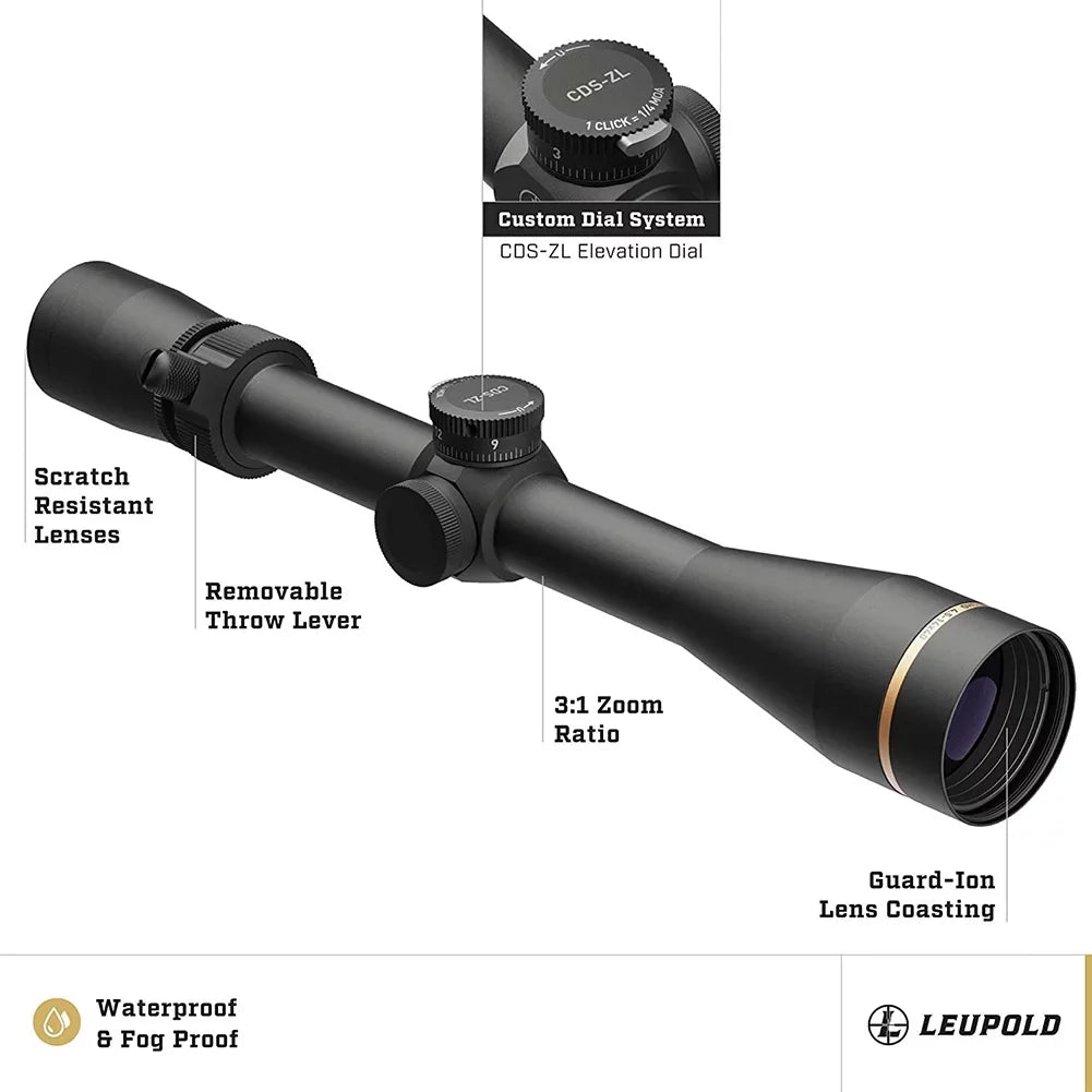 1in CDS-ZL VX-3HD LEUPOLD Duplex (180619) Riflescope 4.5-14x40