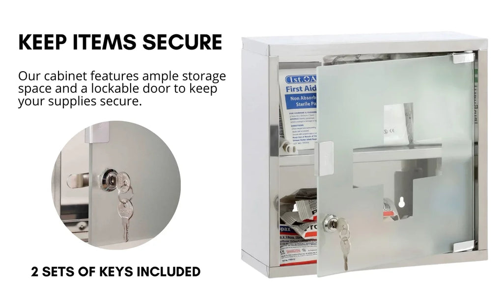 Lockable Cabinet Medicine Toughty
