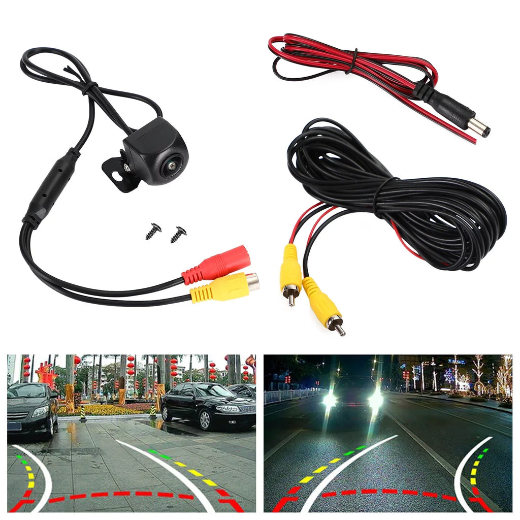 Truck Reverse Trajectory Line Camera Parking View Dynamic Night SUV Rear Car