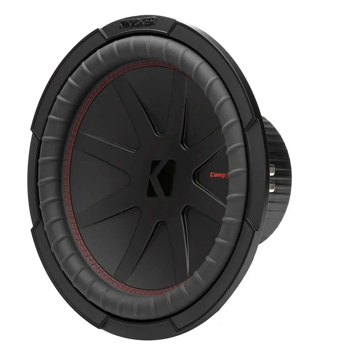 Power KICKER Subwoofer, Inch 4 Car Ohm 12 1000W Max CompR Audio Black DVC