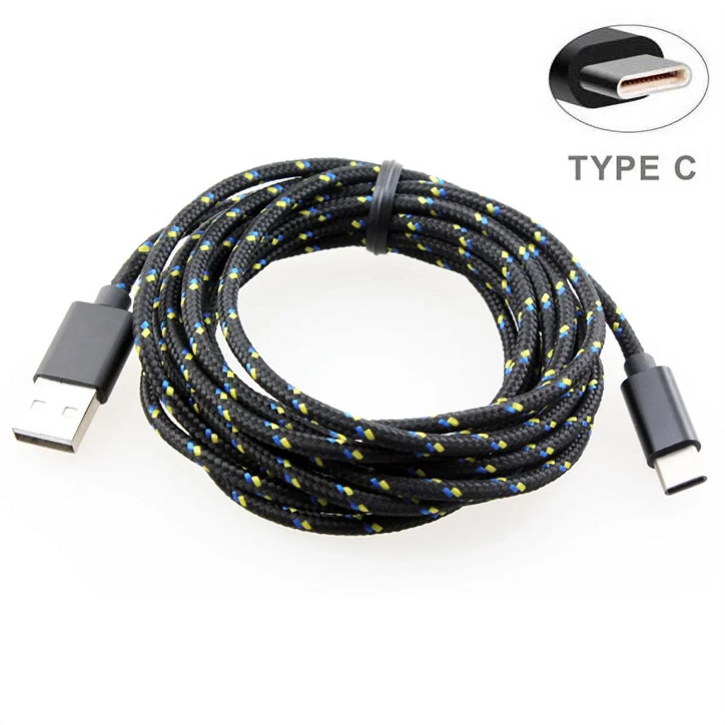 Pro Holster Sync Durable 2 5T, Case Type-C Rugged - Nokia 6T, 10ft Clip Plus Black Canvas Long 6, OnePlus Rapid Cable for w - Razer Braided Wire Belt Charger Phone 3.1 USB Y4P Metal 7 Durable