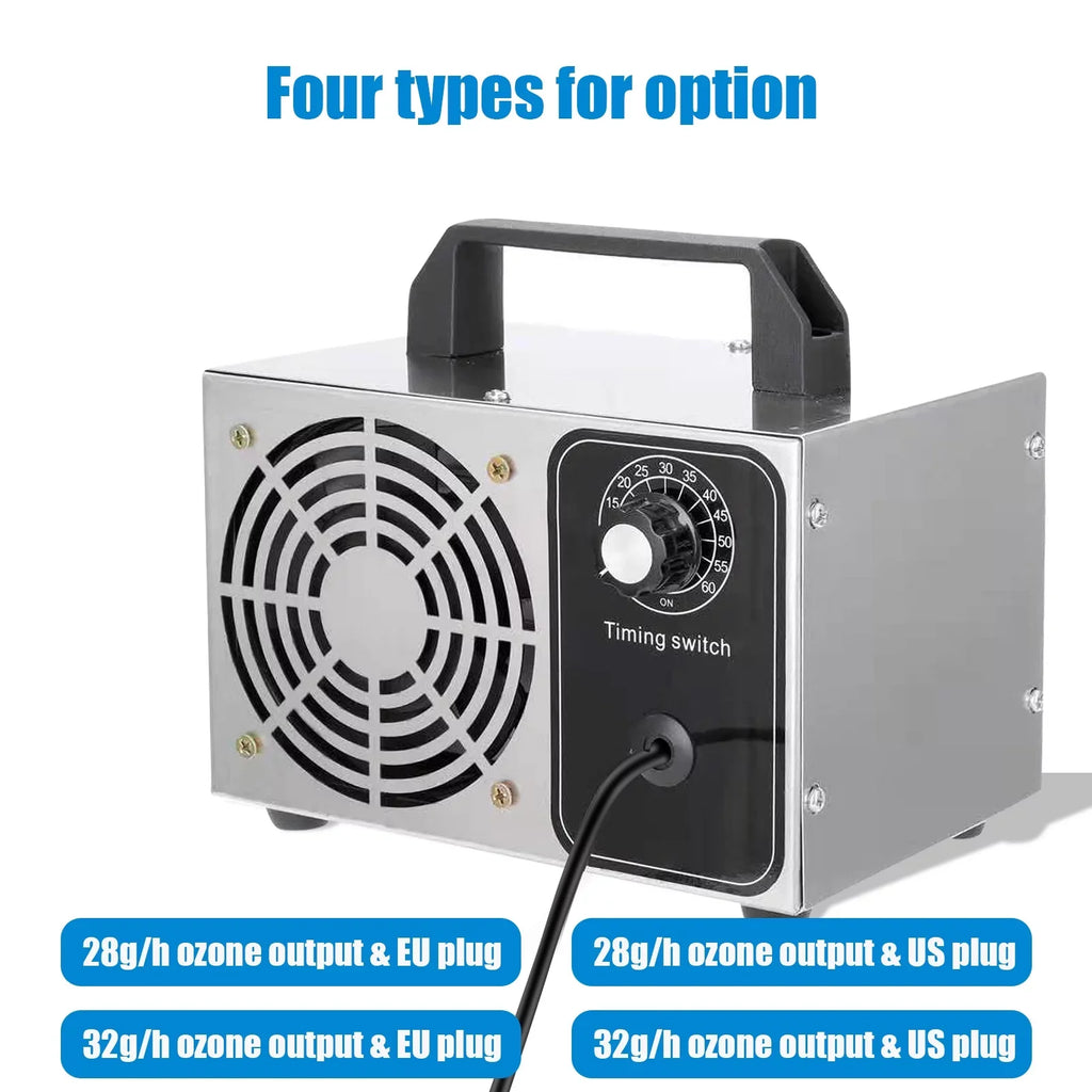 Air Purifier Deodorizer Tomfoto Office 32g/h for O3 Machine Kitchen Car Home Air Generator