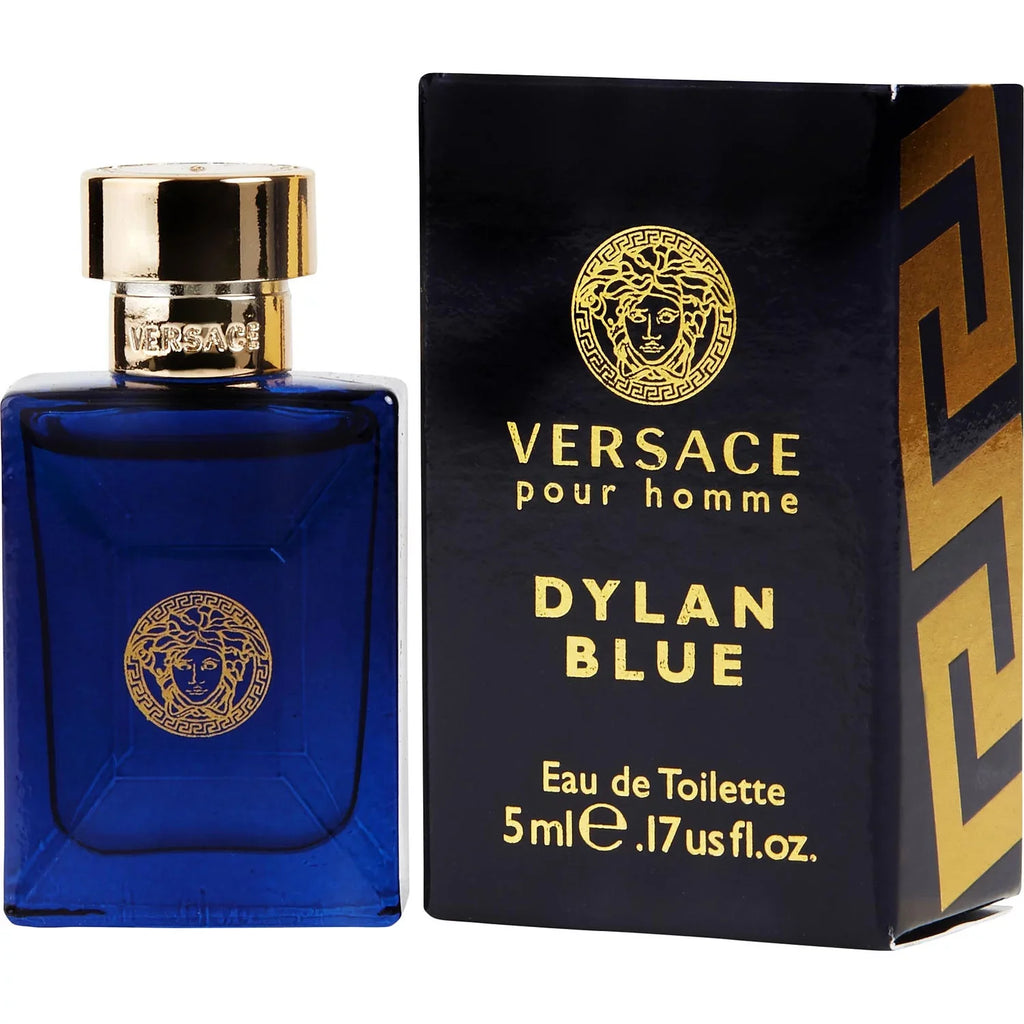 3PK Men 5ml - Eros Kit Dylan Dylan EDT, Versace Femme Blue Turquoise EDT,