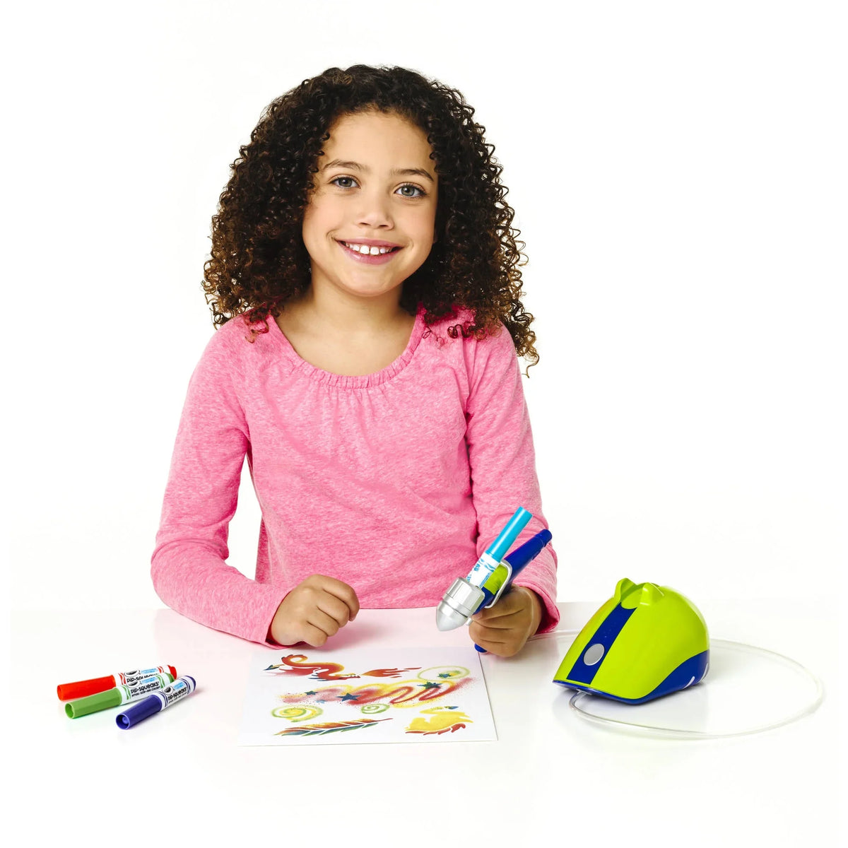 18 Crayola Set, Air Marker Pieces Sprayer