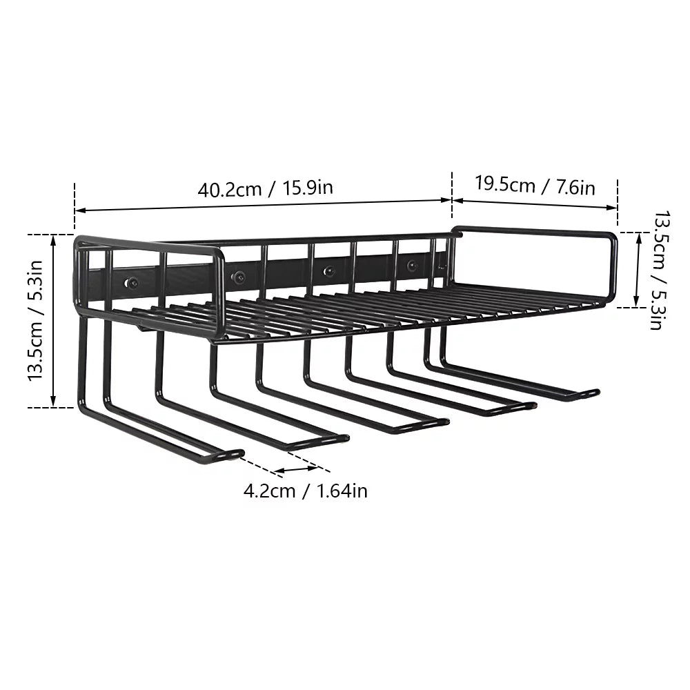Steel for Power Holder Tools, Power Organizer, Drill Tool Heavy Wall & Mounted Rack Compact Storage Power Handheld Duty Tool
