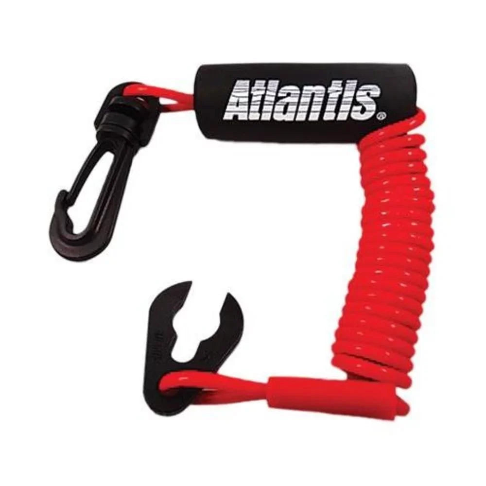 Floating D.E.S.S. Red Lanyards - A7453DP Sea - Performance Atlantis Doo