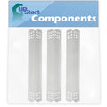 Parts for Shield Tamer, Grill 1/8" Heat Stainless Barbeque - 720-0733A Vaporizer Tent 3-Pack Replacement Steel Flavorizer Bar, Compatible BBQ Plate Nexgrill Bar, Flame Burner Cover 16
