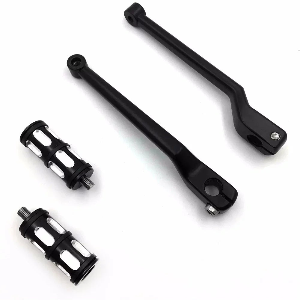 Black Shift Davidson Style 2008 Toe 011- Aluminum Pedal Motorcycle HTT- Heel and later Pegs Levers/Gear Shift Levers Trike Shifter For Harley w/