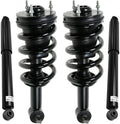 2 Sierra Detroit Spring - Replacement Silverado Front Struts Struts 2010 2 Chevy Axle Shocks Shock for GMC 2011 2012 Complete Susp.] 2009 [Exc. Electronic 2008 Absorbers Rear w/Coil 1500 2007-2013
