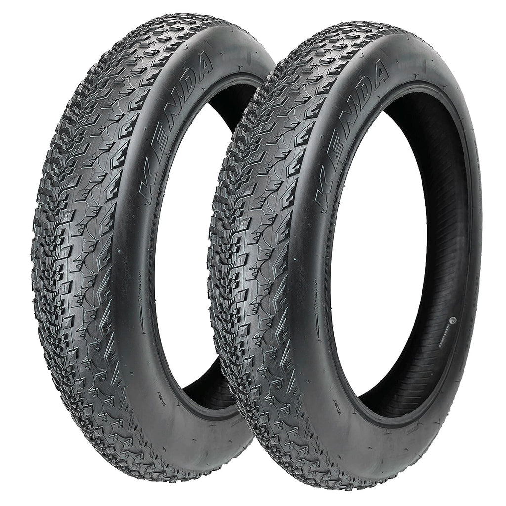 Clincher Tires (98-406) 20x4 20x4.0 Bicycle Two Kenda Fat Tire Bike K1167