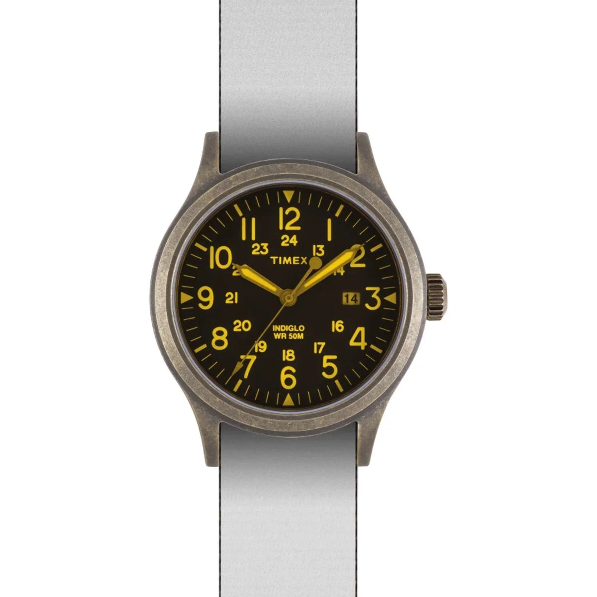 Silver Allied Reversible Timex Black Archive 40mm