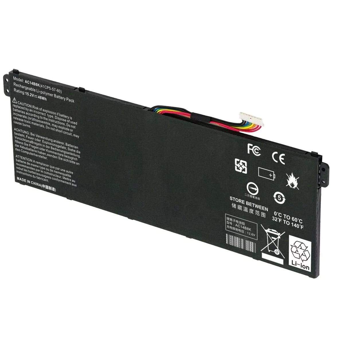 CB3-531 Chromebook C910 AC14B3K AC14B3K for Acer CB5-571 CB3-111 Battery C810