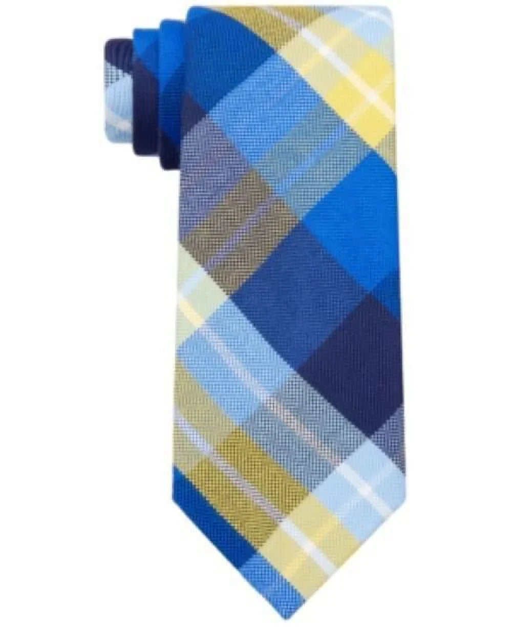 Silk Mens Tommy Neck Hilfiger Plaid Tie