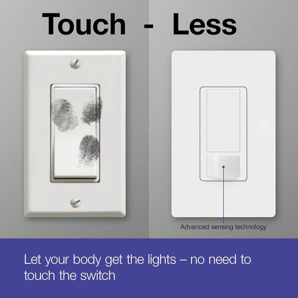 maestro 2a, neutral white lutron no single-pole, required, sensor (2-pack), switch ms-ops2-wh,