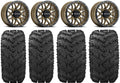 Tires Raceline Krank 26" Wheels Reptile Mule 14" FXT Pro Bronze Kawasaki