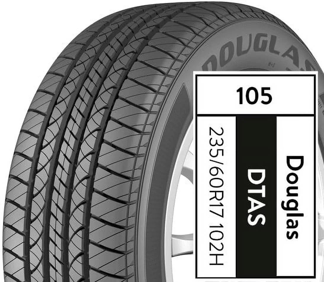 102H Tire All-Season 235/60R17 Douglas Touring A/S