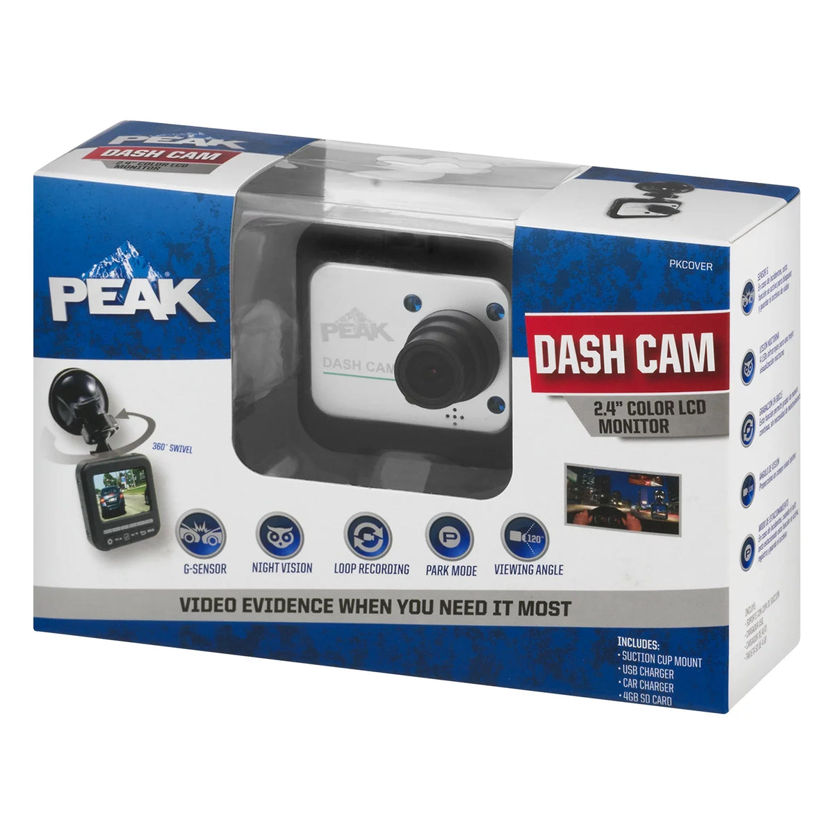 PEAK CT Cam, 1.0 Dash
