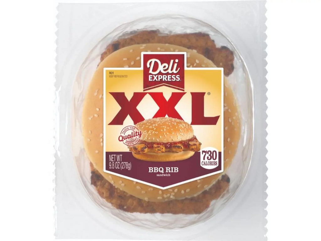 Rib Sandwich Deli OF 9.8oz 6) XXL Express (PACK BBQ