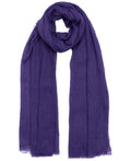 FN0097 Grape NEW Solid Echo OS Soft Crinkle Wrap