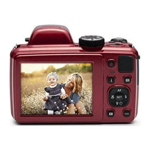 32GB PIXPRO and Zoom Battery with Camera Astro (Red) AZ425 Kodak Card